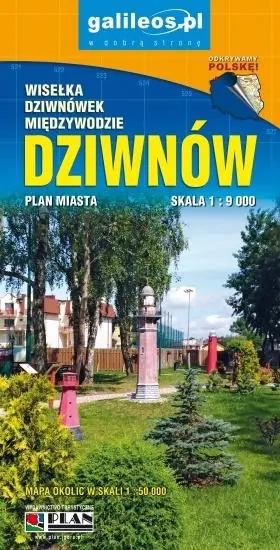 Książka - Plan miasta - Dziwnów, Dziwnówek, Międzywodzie