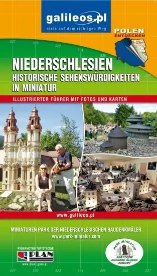 Książka - Przewodnik - Zabytki D. Śląska w miniaturze w.niem
