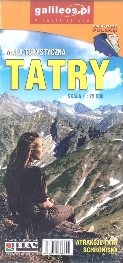 Książka - Mapa - Tatry 2021