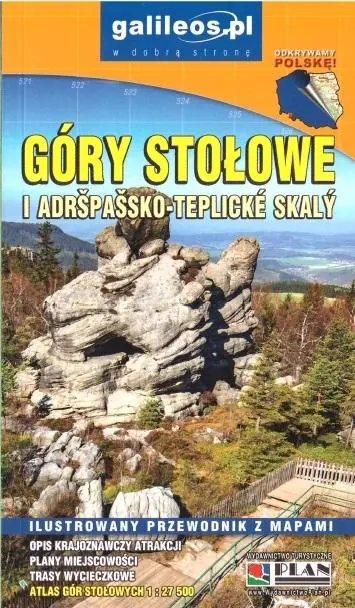 Książka - Przewodnik - Góry Stołowe w.2022