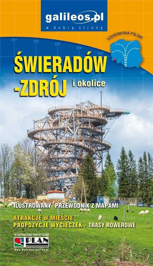 Książka - Przewodnik - Świeradów-Zdrój i okolice w.2023