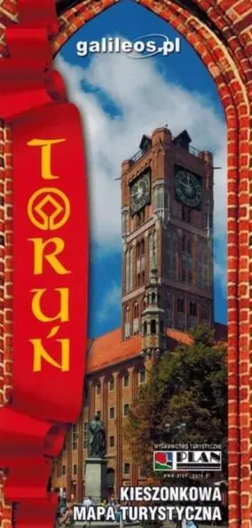 Książka - Mapa kieszonkowa - Toruń