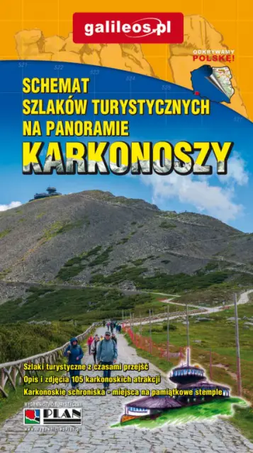 Książka - Szlaki turystyczne Karkonoszy - Panorama