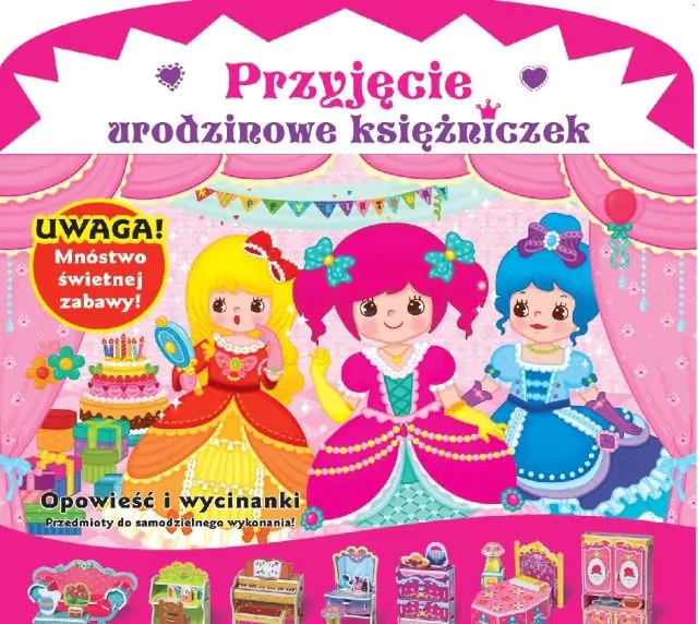 Książka - Przyjęcie urodzinowe księżniczek