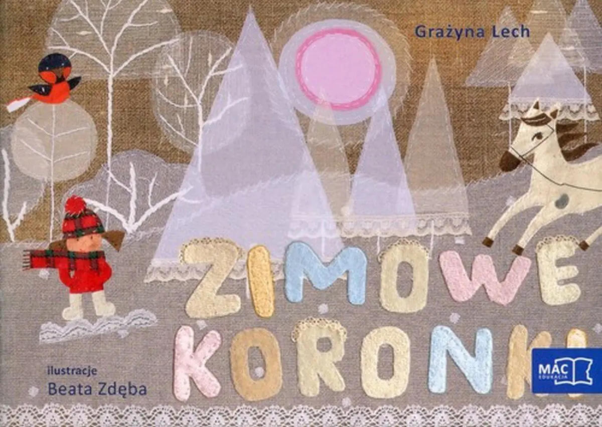 Książka - Odkrywam czytanie 1 Część 15 Zimowe koronki