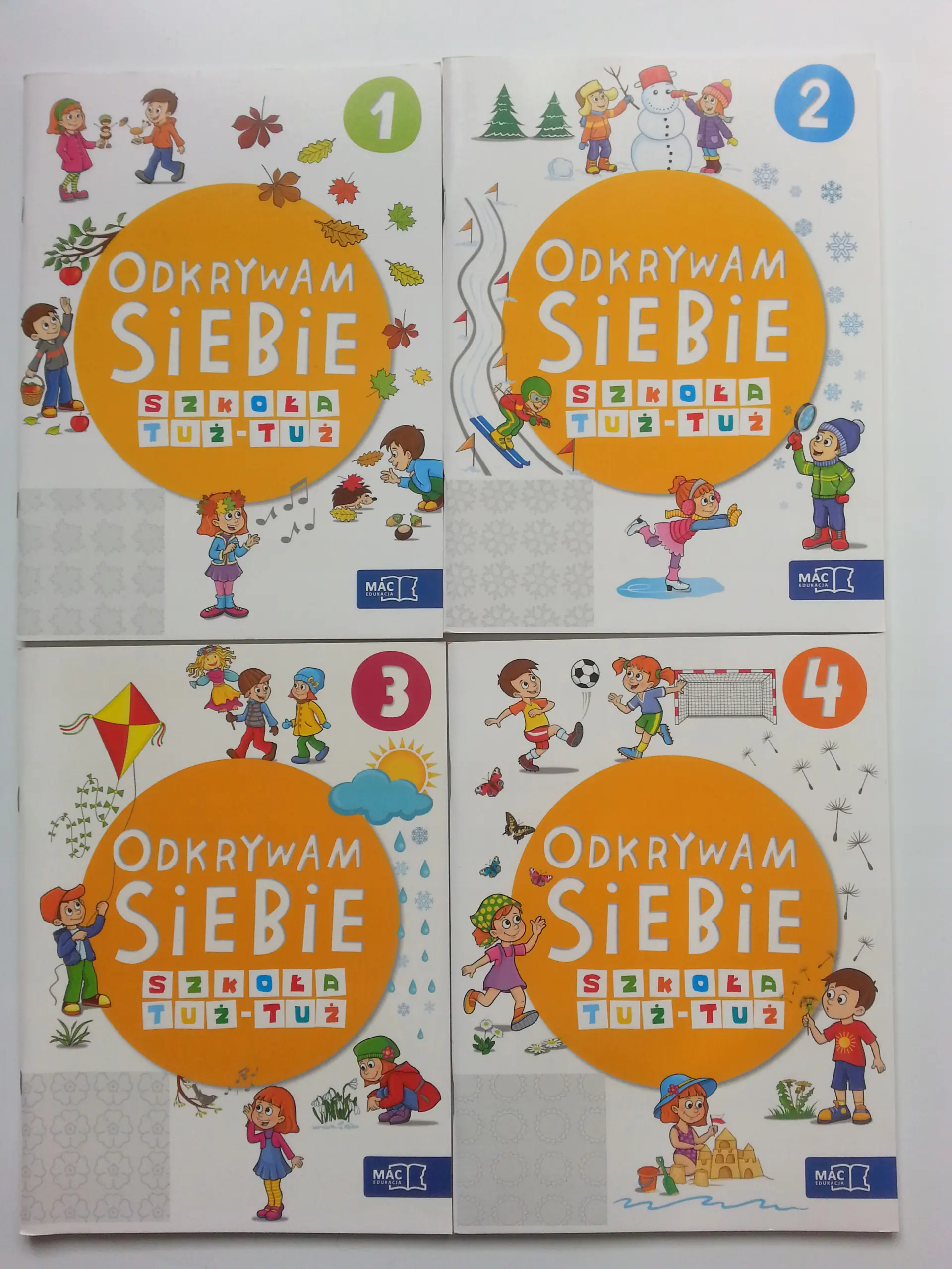 Książka - Odkrywam siebie. Szkoła tuż-tuż KP 1 MAC