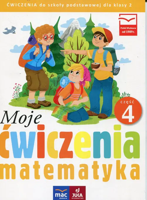 Książka - Moje ćwiczenia. Matematyka kl.2 cz.4 MAC