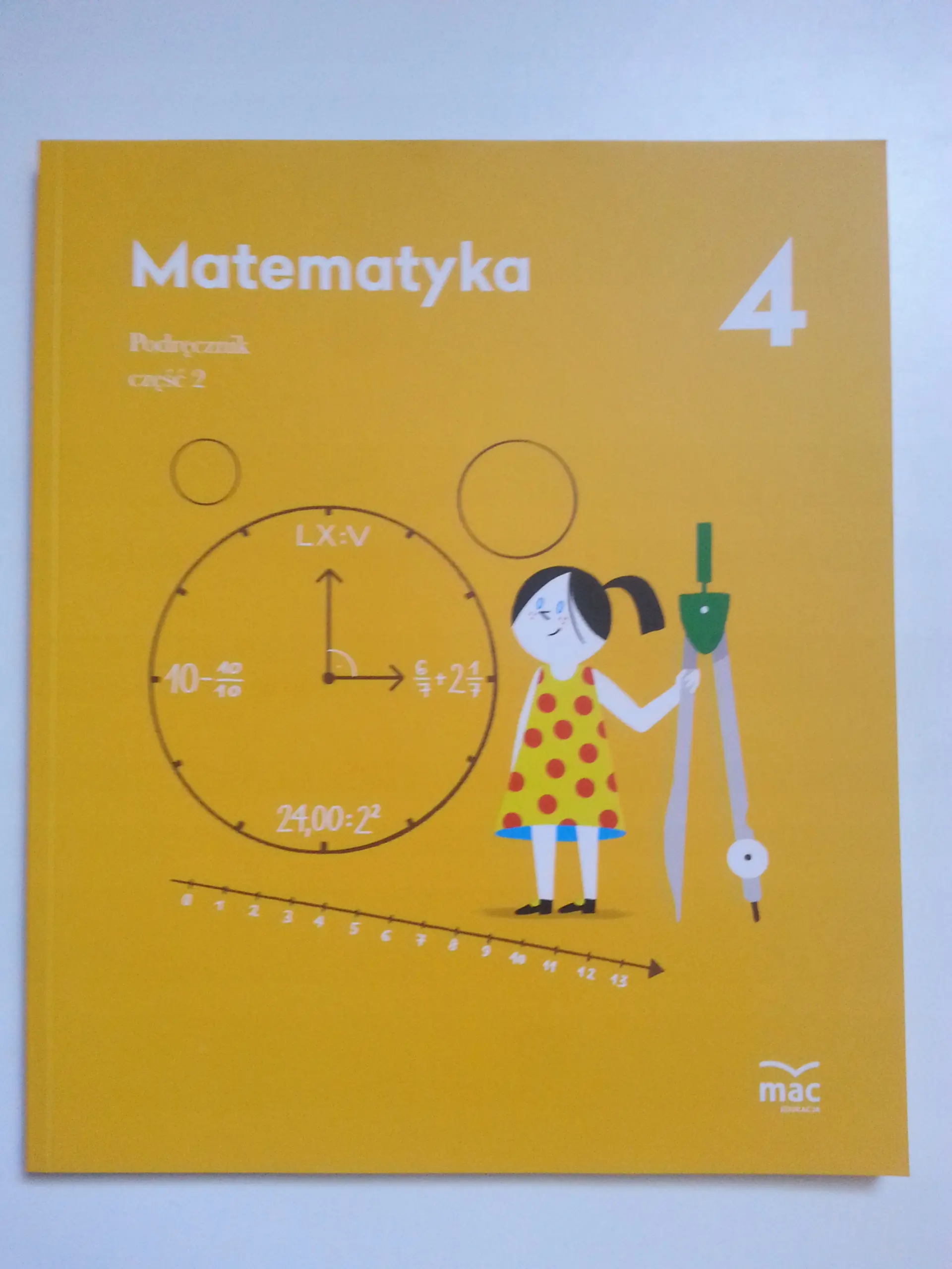 Książka - Matematyka. Podręcznik. Klasa 4. Część 2
