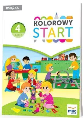 Książka - Kolorowy Start. Czterolatek. Książka
