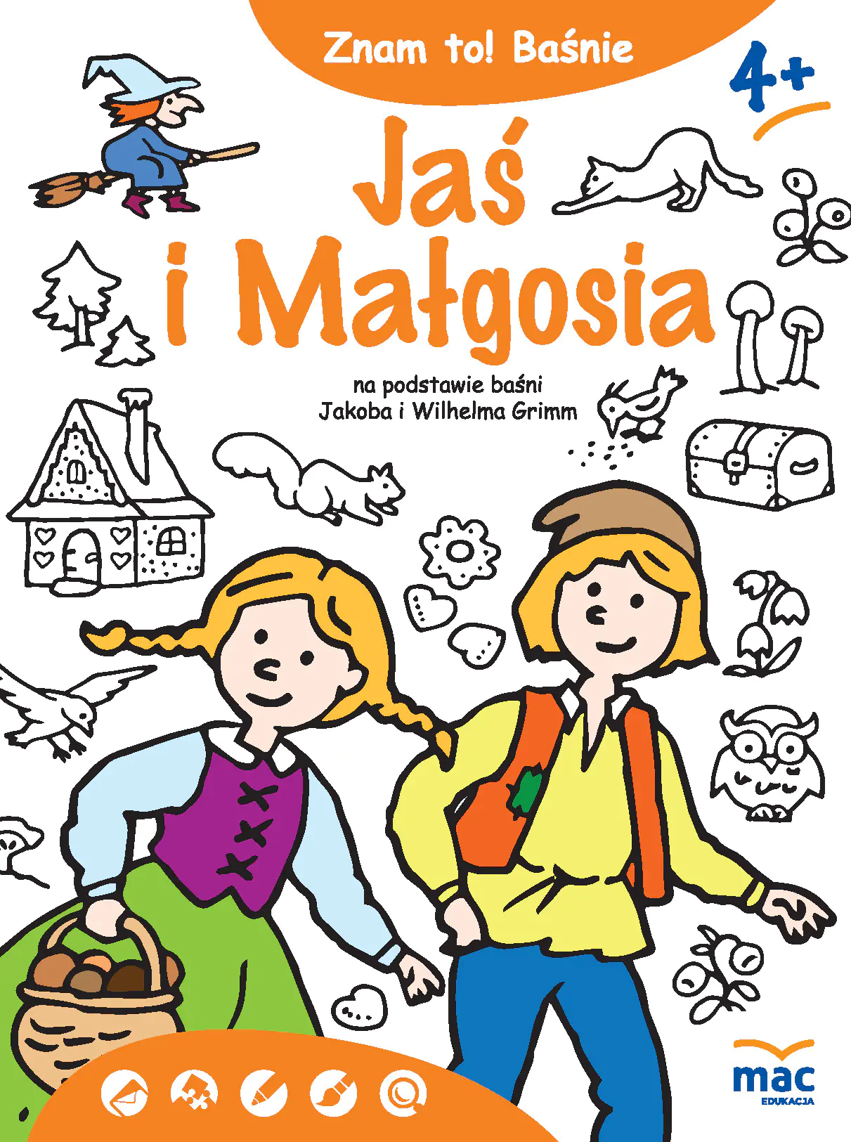 Książka - Znam to! Baśnie. Jaś i Małgosia