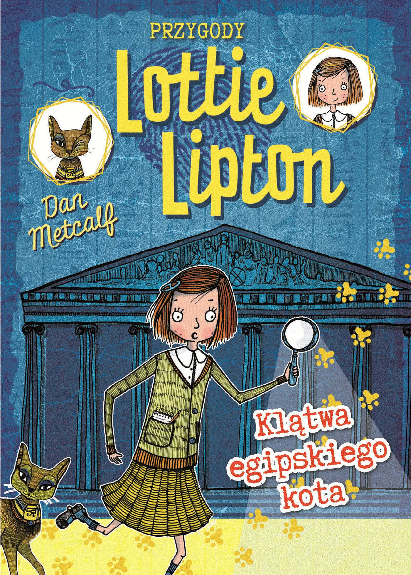 Książka - Klątwa Egipskiego Kota