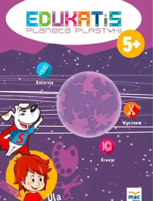 Książka - Edukatis. Planeta plastyki 5+