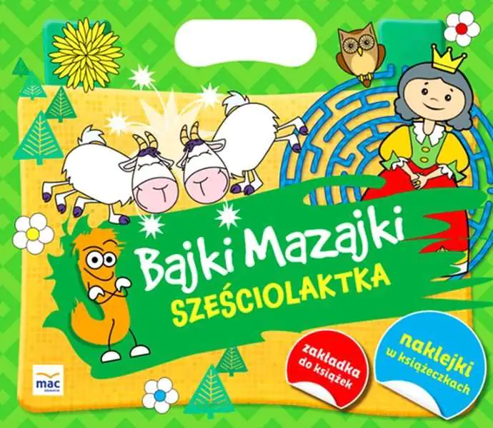 Książka - Bajki Mazajki sześciolatka