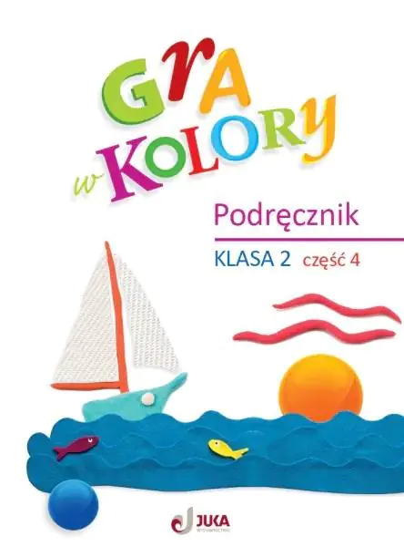 Książka - Gra w kolory. Podręcznik klasa 2. Część 4
