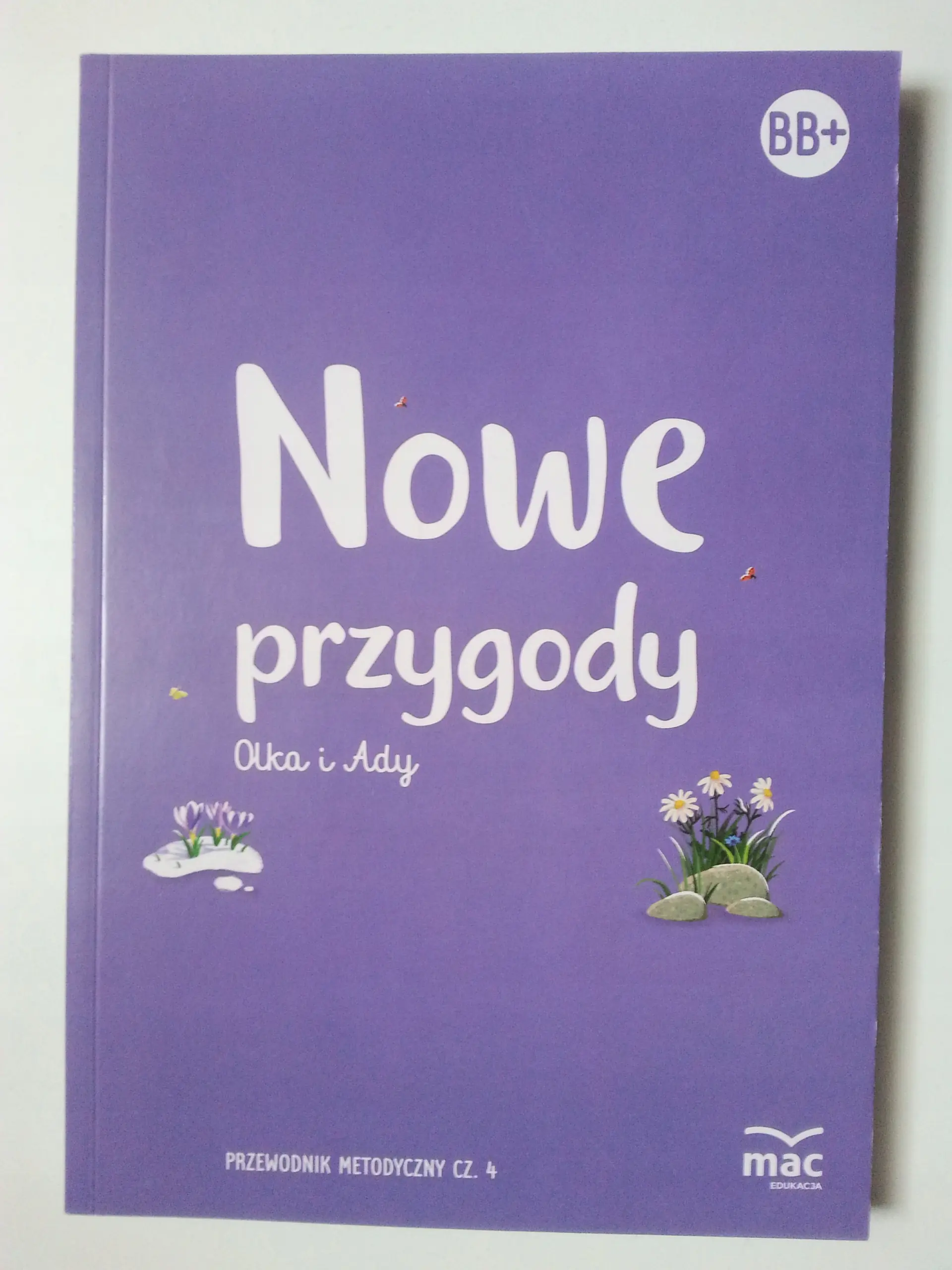 Książka - Nowe przygody Olka i Ady Litery i liczby część 4