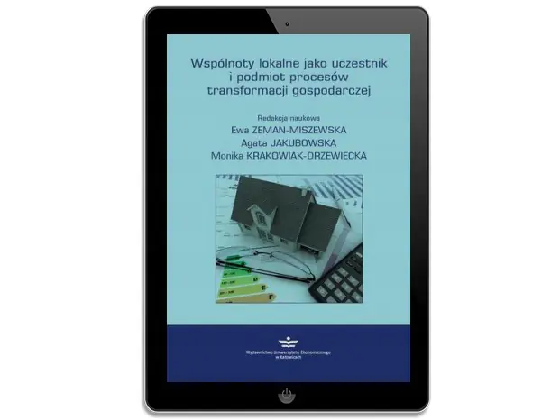 Książka - Wspólnoty lokalne jako uczestnik i podmiot procesów transformacji gospodarczej