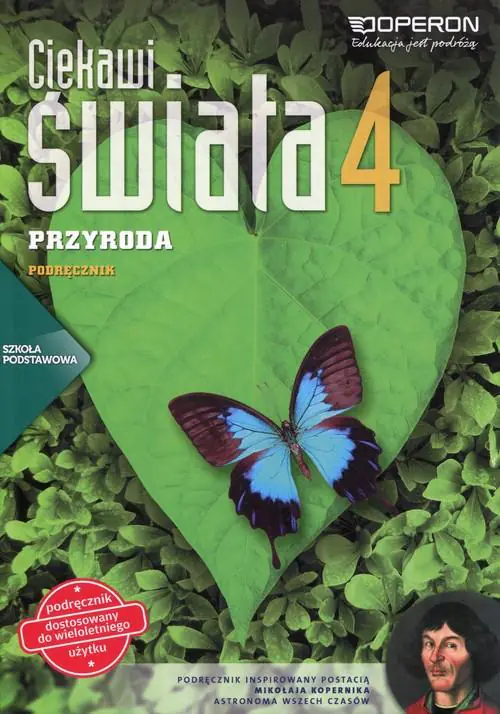Książka - Przyroda SP 4 Ciekawi świata Podr. OPERON