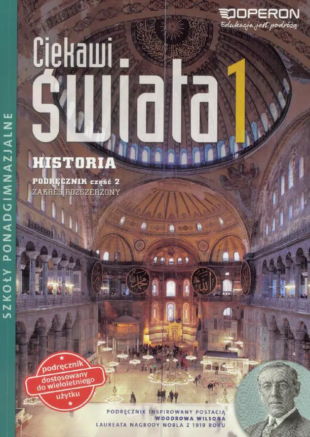Książka - Ciekawi świata 1. Historia. Podręcznik. Część 2. Zakres rozszerzony. Szkoły ponadgimnazjalne