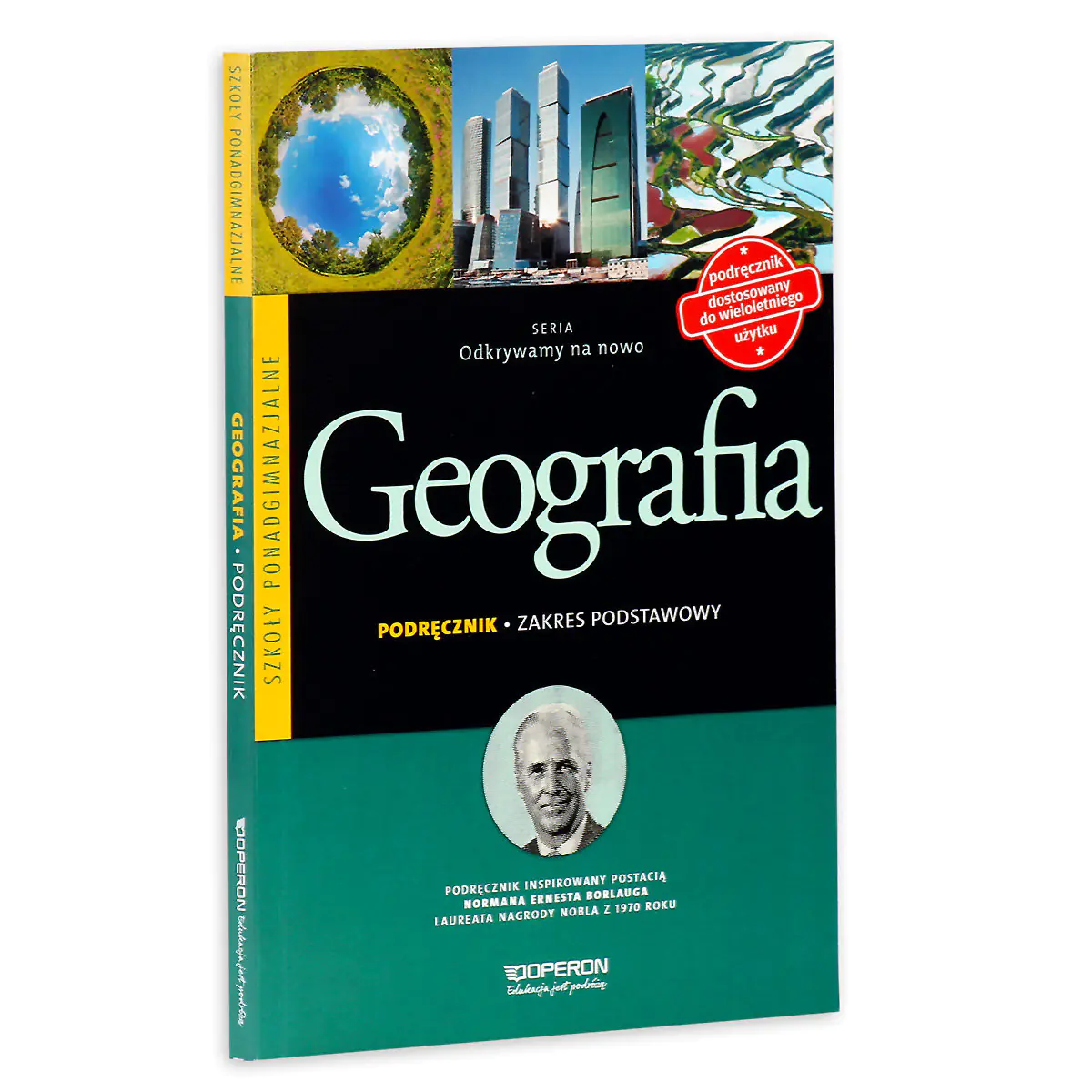 Książka - Odkrywamy na nowo. Geografia. Podręcznik. Zakres podstawowy. Szkoły ponadgimnazjalne