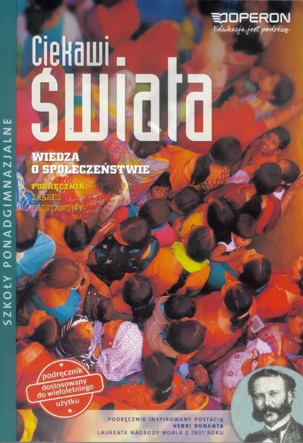 Książka - Ciekawi świata. Wiedza o społeczeństwie. Podręcznik. Zakres podstawowy. Szkoły ponadgimnazjalne