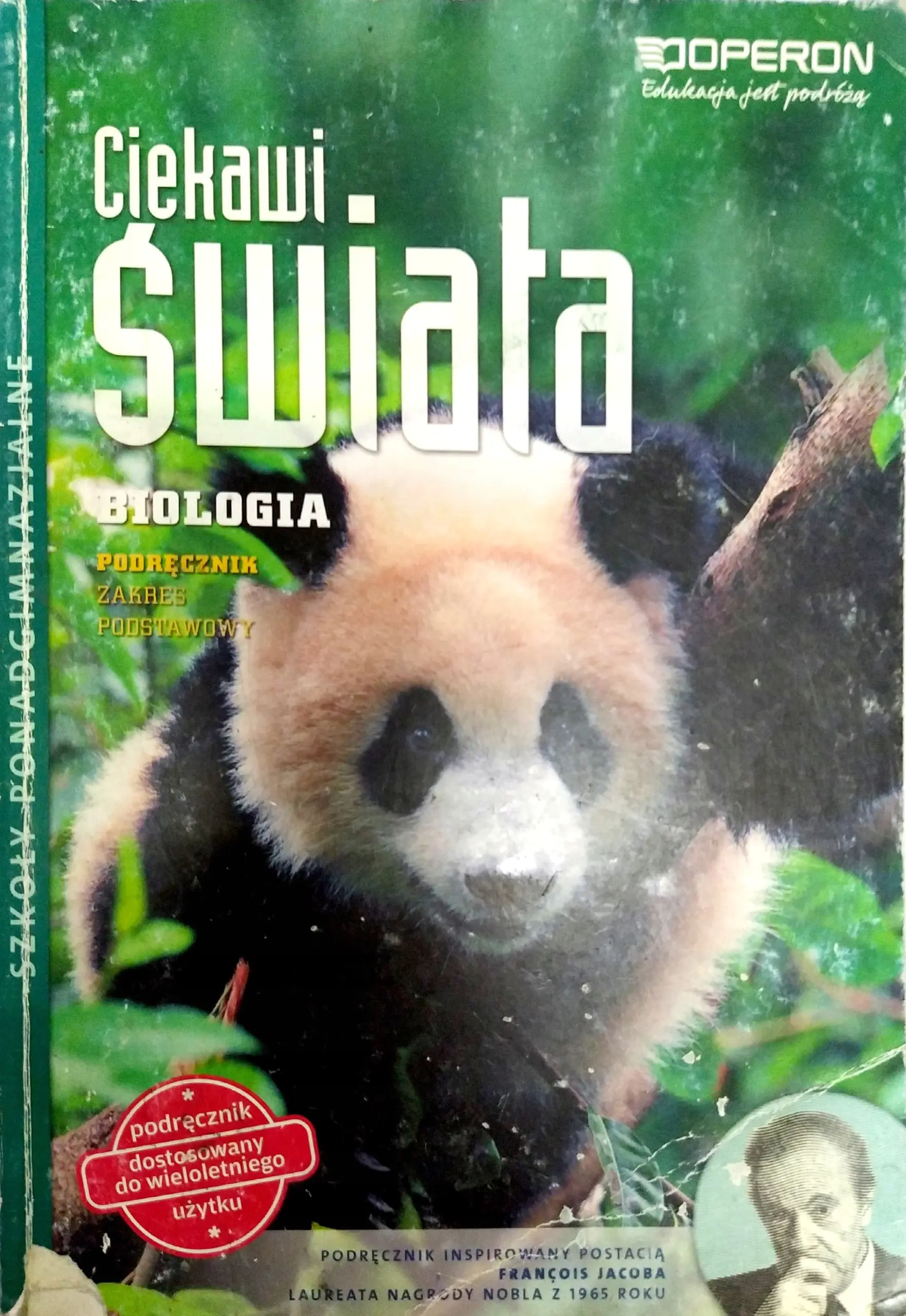 Książka - Biologia LO Ciekawi świata podr ZP w.2015 OPERON