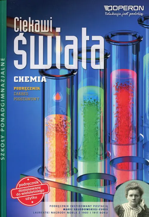 Książka - Ciekawi świata. Chemia. Podręcznik. Zakres podstawowy. Szkoła ponadgimnazjalna
