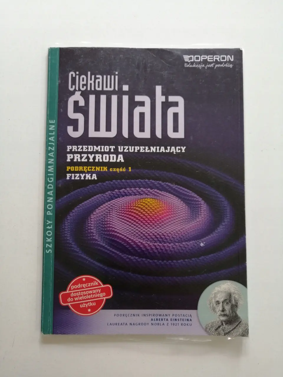 Książka - Ciekawi świata. Przyroda. Część 1. Fizyka. Szkoły ponadgimnazjalne