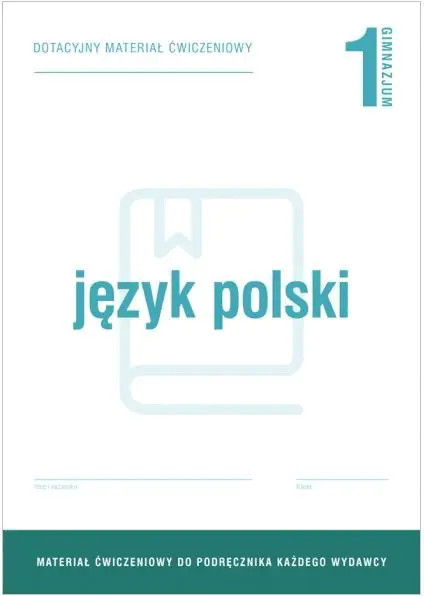 Książka - J.Polski GIM 1 Dotacyjny materiał ćw. OPERON