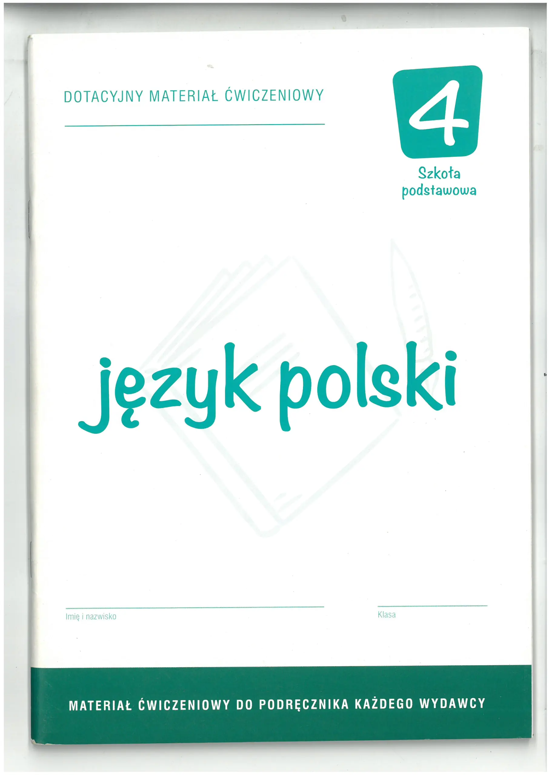 Książka - J.Polski SP 4 Dotacyjny materiał ćw. OPERON