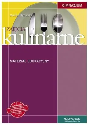 Książka - Zajęcia kulinarne. Materiał edukacyjny. Gimnazjum