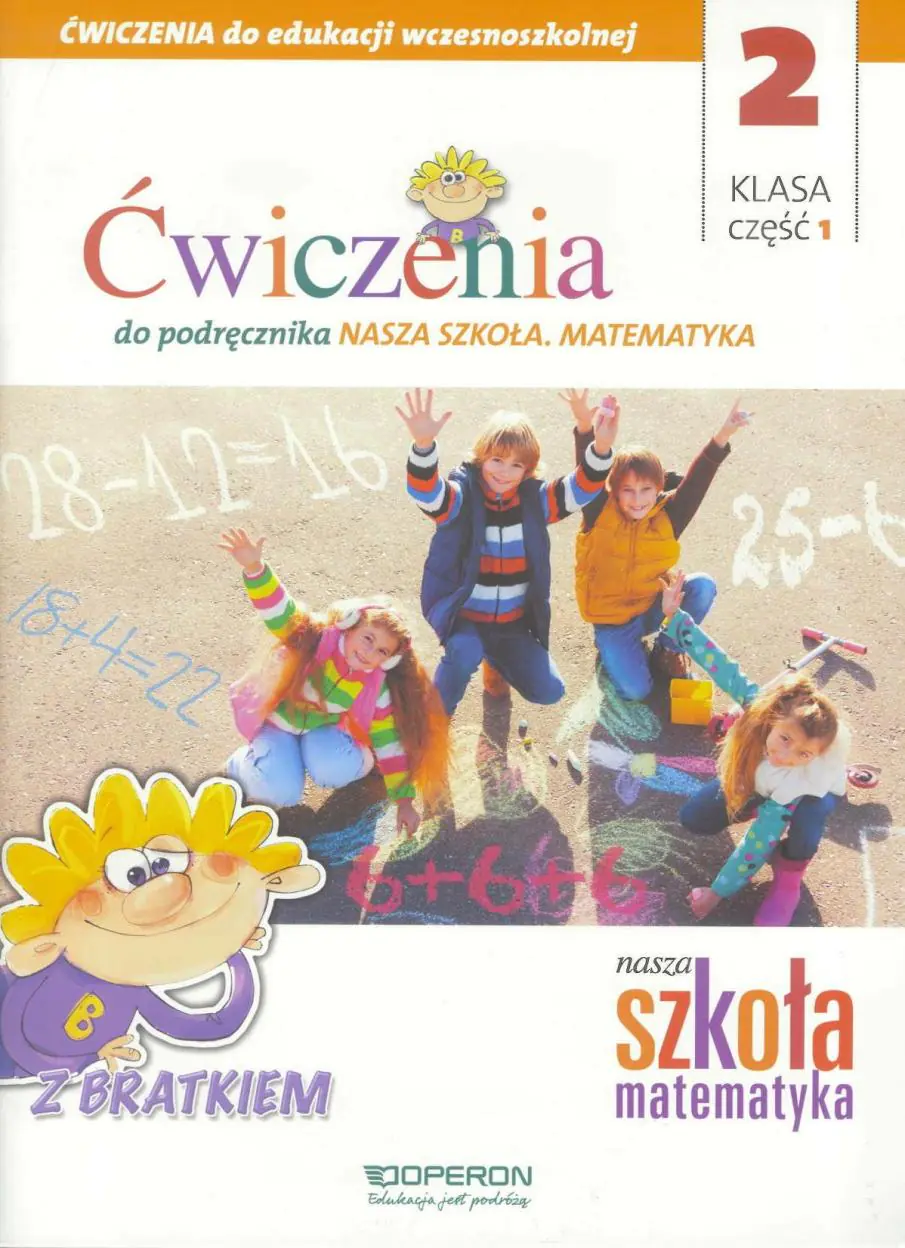 Książka - Nasza Szkoła. Matematyka SP 2/1 ćw. OPERON