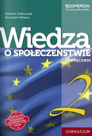 Książka - Wiedza o społeczeństwie GIMN kl. 2 podręcznik / podręcznik dotacyjny