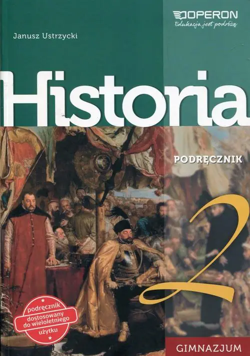 Książka - Historia GIM 2 Podr. w.2016 OPERON