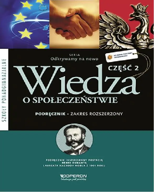 Książka - Wiedza o społeczeństwie. Część 2. Podręcznik. Zakres rozszerzony. Szkoły ponadgimnazjalne