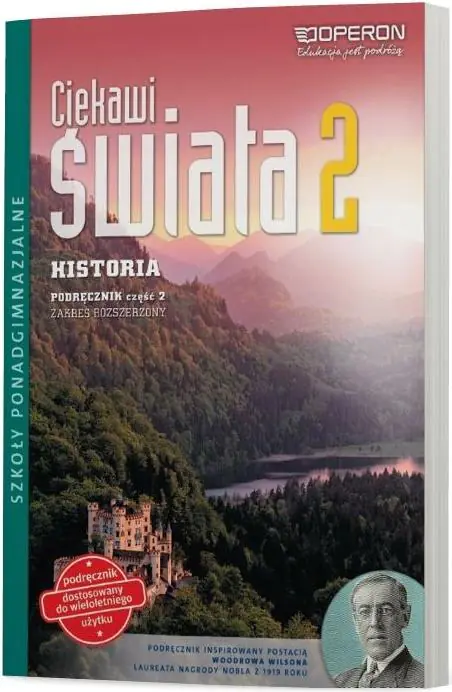 Książka - Historia LO 2 Ciekawi świata ZR cz.2 w.2020 OPERON
