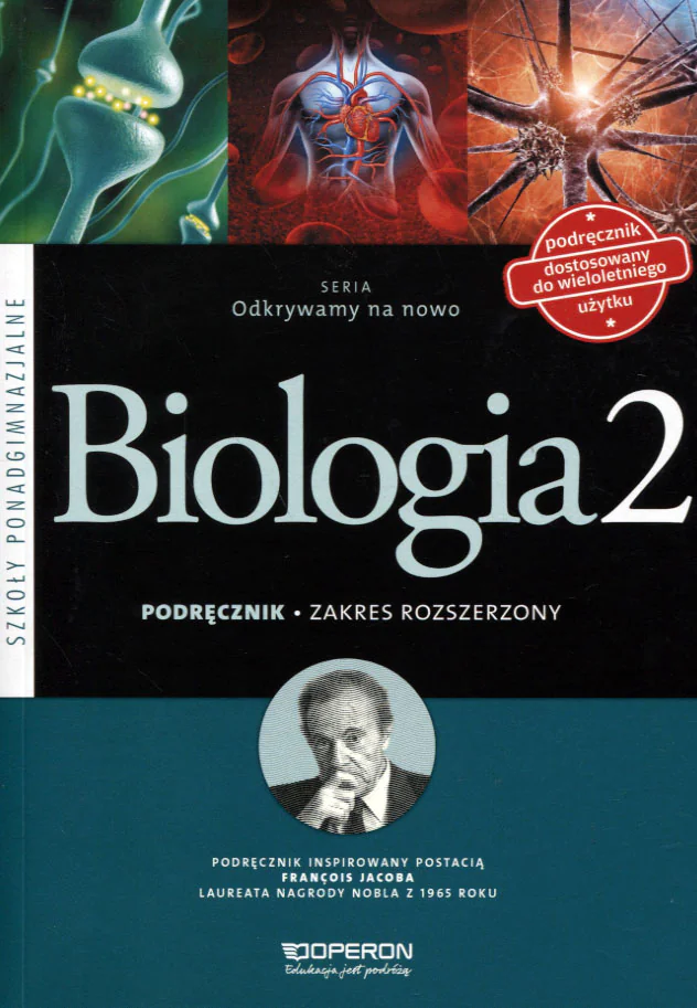 Książka - Odkrywamy na nowo. Biologia 2. Podręcznik. Zakres rozszerzony. Szkoła ponadgimnazjalna
