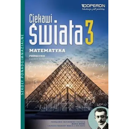 Książka - Ciekawi świata 3. Matematyka. Podręcznik. Zakres rozszerzony. Szkoły ponadgimnazjalne
