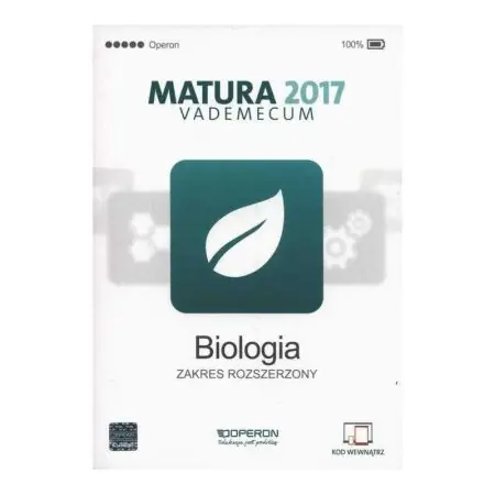 Książka - Vademecum 2017 LO Biologia ZR OPERON