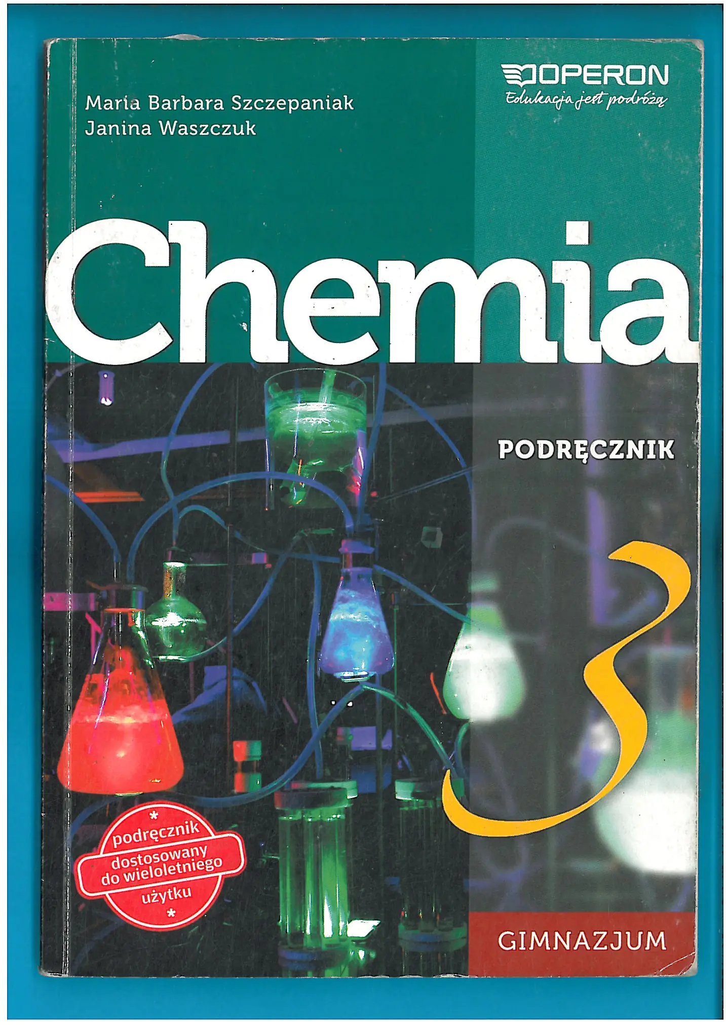 Książka - Chemia GIM 3 Podręcznik OPERON