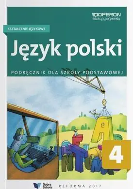 Język polski 4. Kształcenie językowe. Podręcznik. Szkoła podstawowa