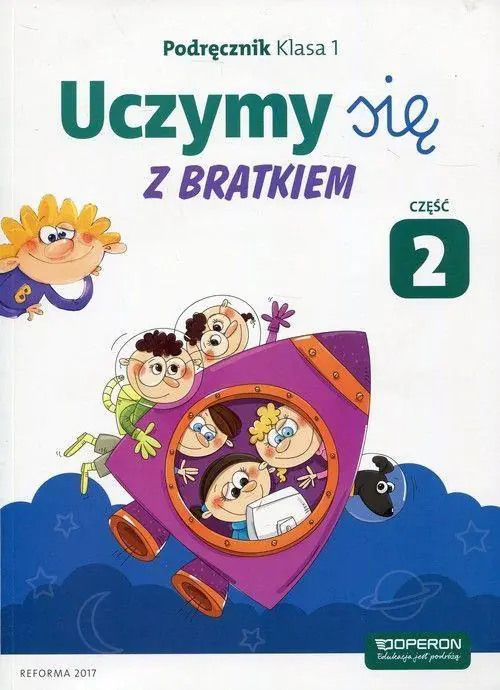 Książka - Uczymy się z Bratkiem. Podręcznik. Klasa 1. Część 2. Szkoła podstawowa