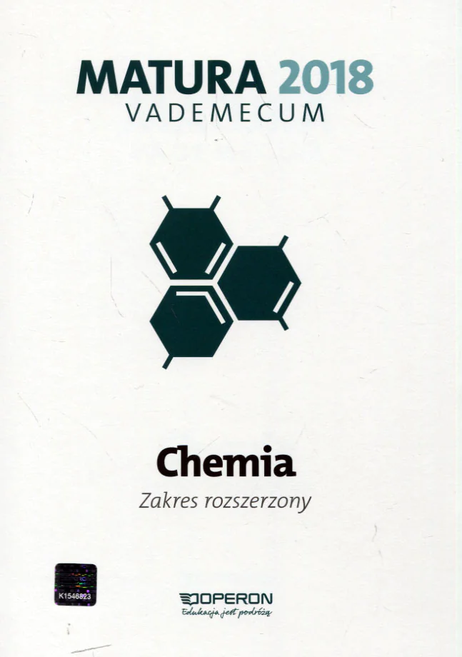 Książka - Vademecum 2018 LO Chemia ZR OPERON