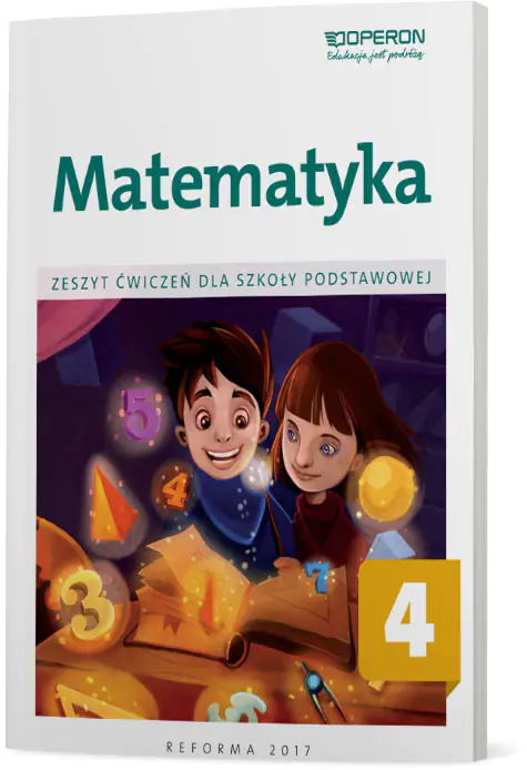 Książka - Matematyka 4. Zeszyt ćwiczeń. Szkoła podstawowa