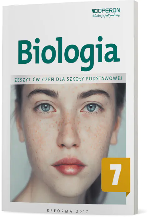 Książka - Biologia 7. Zeszyt ćwiczeń. Szkoła podstawowa