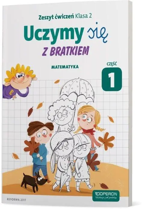 Książka - Uczymy się z Bratkiem 2. Matematyka. Część 1. Szkoła podstawowa