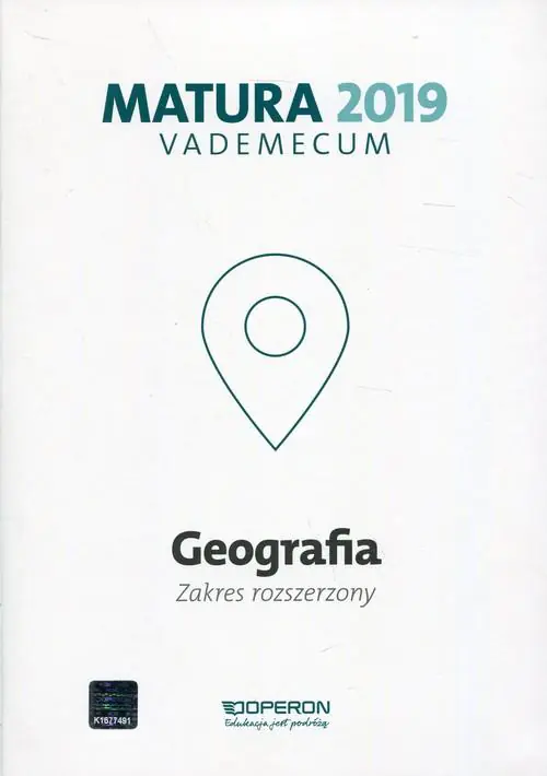 Książka - Vademecum. Matura 2019. Geografia. Zakres rozszerzony