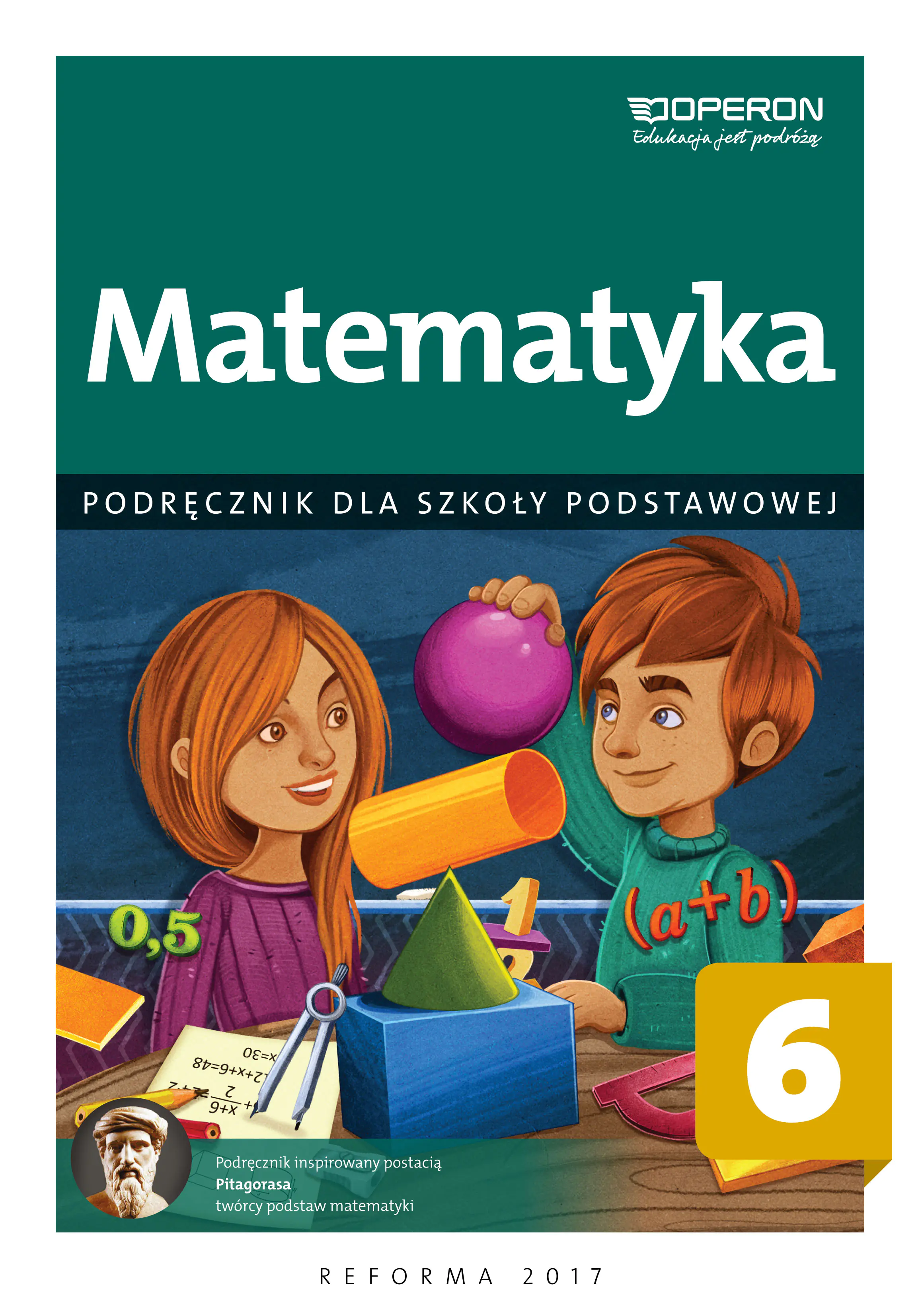 Książka - Matematyka. Podręcznik. Klasa 6. Szkoła podstawowa