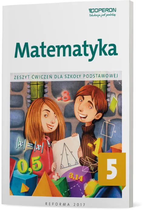 Książka - Matematyka.Zeszyt ćwiczeń. Klasa 5. Szkoła podstawowa