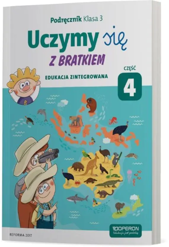 Książka - Uczymy się z Bratkiem 3. Podręcznik. Część 4. Szkoła podstawowa