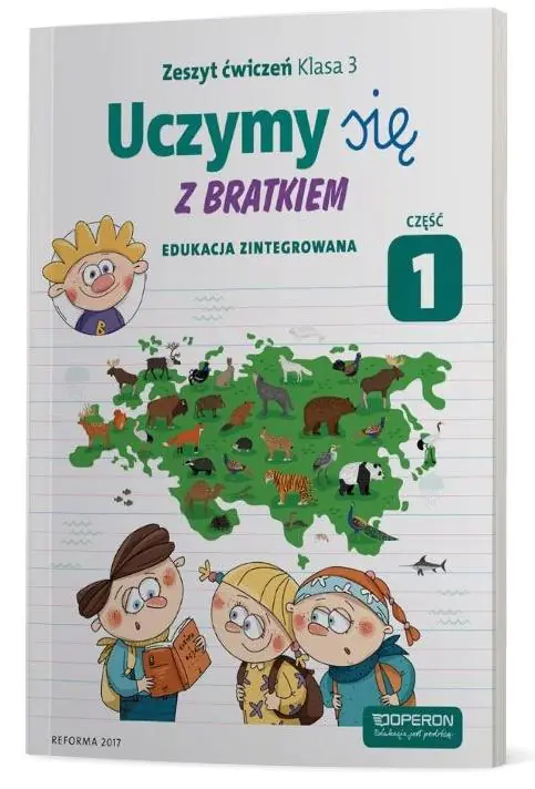 Książka - Uczymy się z Bratkiem 3. Zeszyt ćwiczeń. Część 1. Szkoła podstawowa